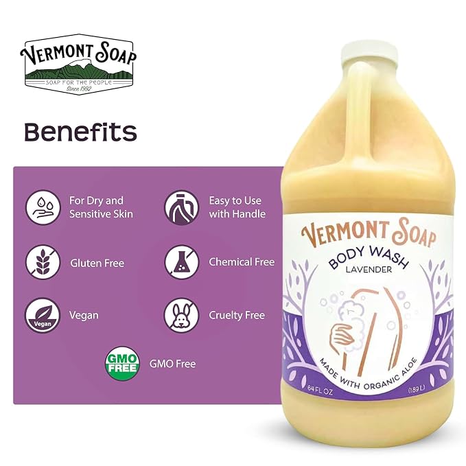 VERMONT SOAP Natural Body Wash - Image 4