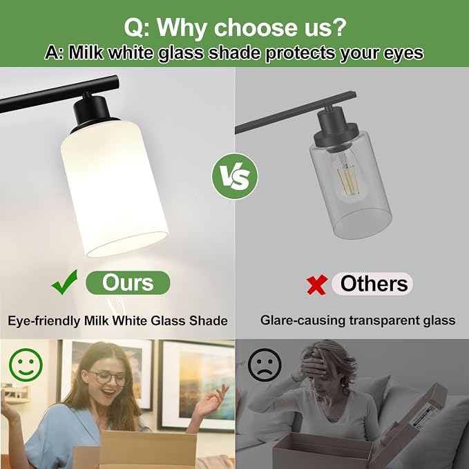 4-Light Bathroom Light Fixtures, Bathroom Wall Lamp - Image 6