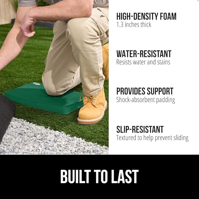 GORILLA GRIP Extra Thick Patent Pending Soft Foam Kneeling Pad, 2 PK, - Image 2