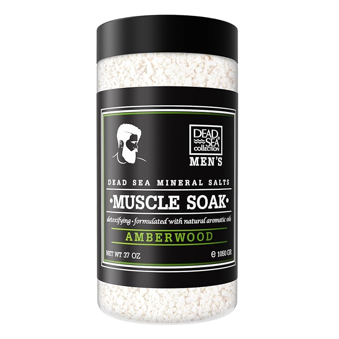 Dead Sea Collection Bath Salts for Men by DeadSeaCollection