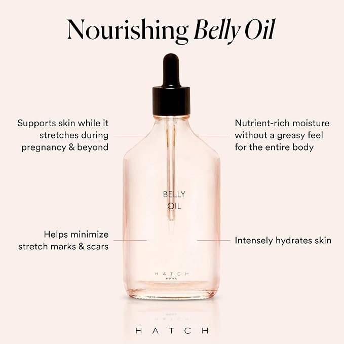 HATCH Belly Oil, Pregnancy & Postpartum Skincare - Image 2