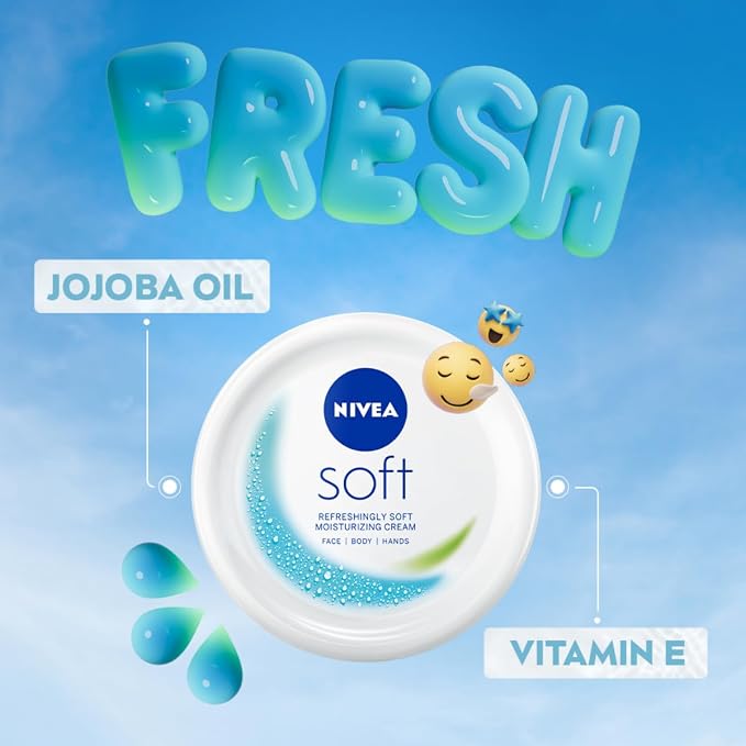 NIVEA Soft Light Moisturising Cream - Image 7