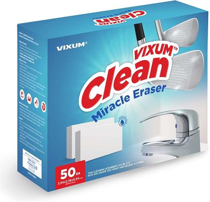 CLEAN Miracle Eraser Pads, Chemical-Free Cleaning Pads by VIXUMCLEAN