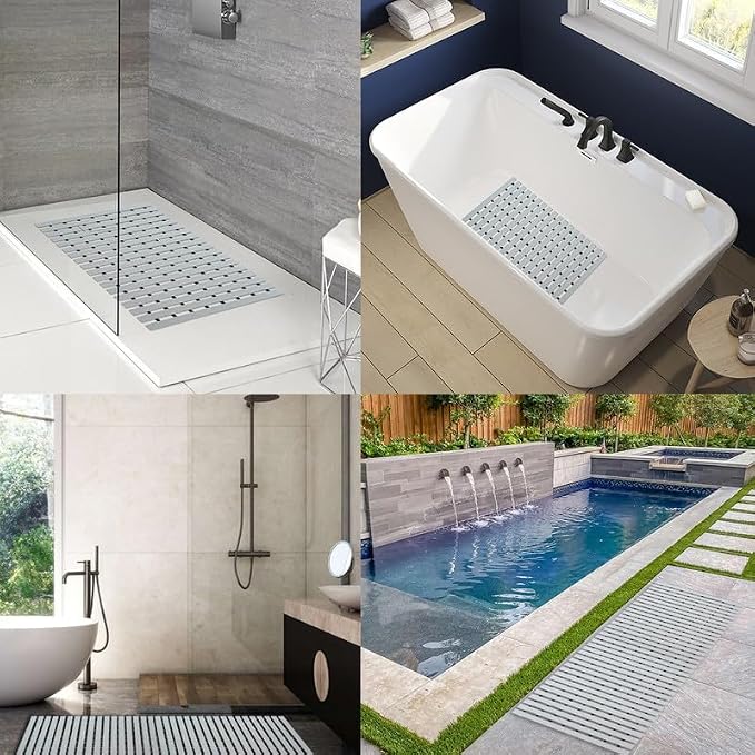 Bath Mat Non Slip Shower Mat Bathtub - Image 5