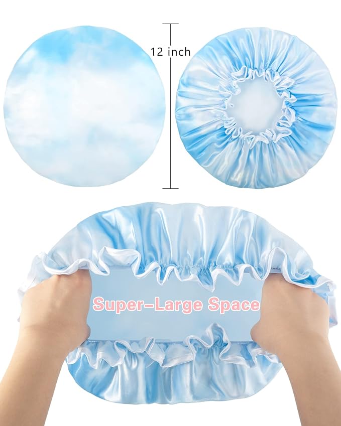 Aquior Shower Caps, Reusable Shower Cap - Image 4