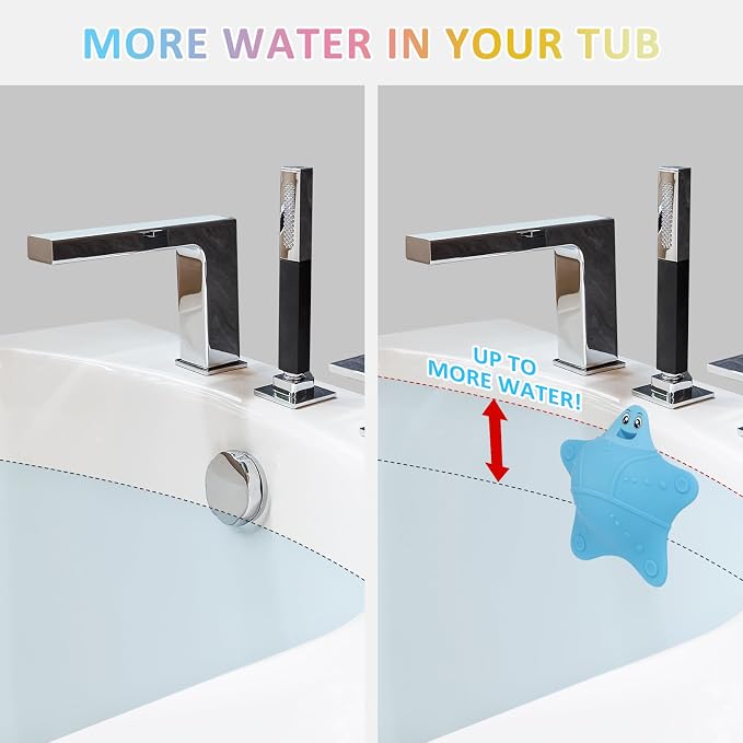 Bathtub Overflow Drain Cover, Silicone Tub Overflow Drain Cover, Soak Bathtub - Image 2