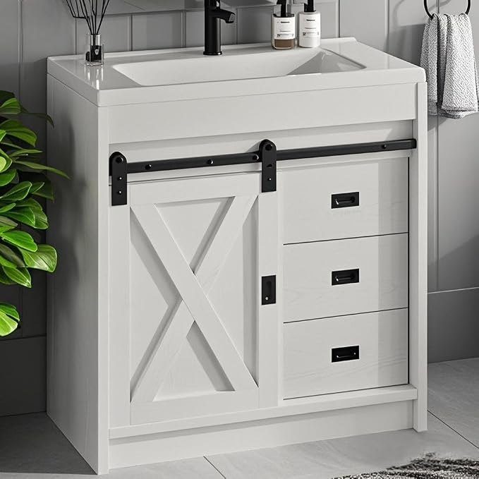 4ever2buy Farmhouse Bathroom Vanity by 4ever2buy