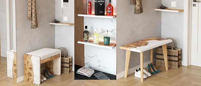 RWA Straight Edge Floating Shelf – Unique Wood Floating Shelf - Image 7