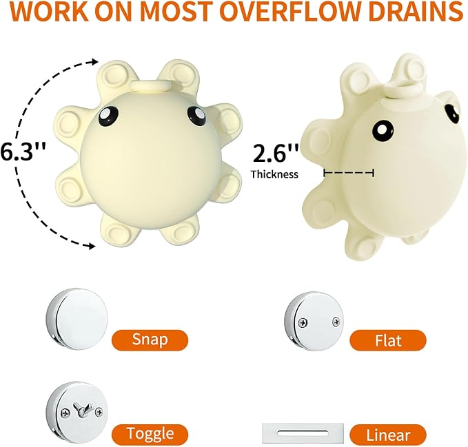 Bathtub Overflow Drain Cover - Image 2