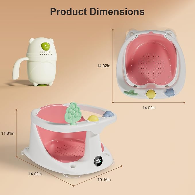 Baby Bath Seat for Babies 6 Months & Up - Image 2