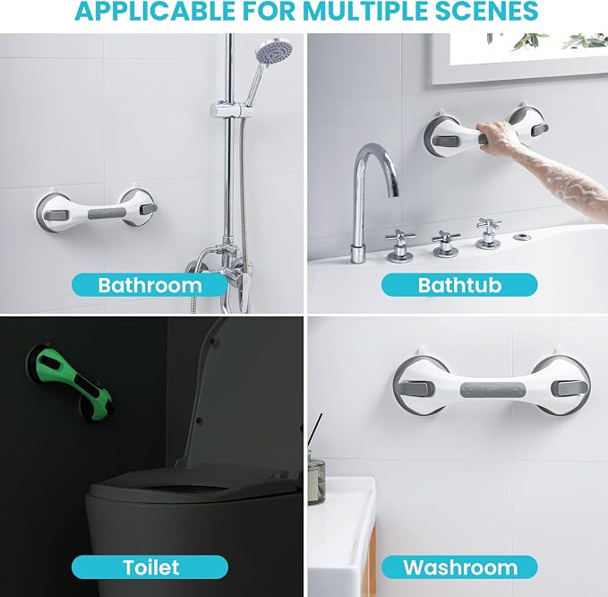 TAILI Shower Grab Bar Glow in The Dark, 12.2 in Grab Bars - Image 8