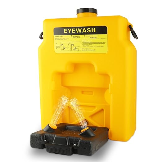 Portable Eyewash-Station Emergency OSHA-Approved Yeipower by Yeipower