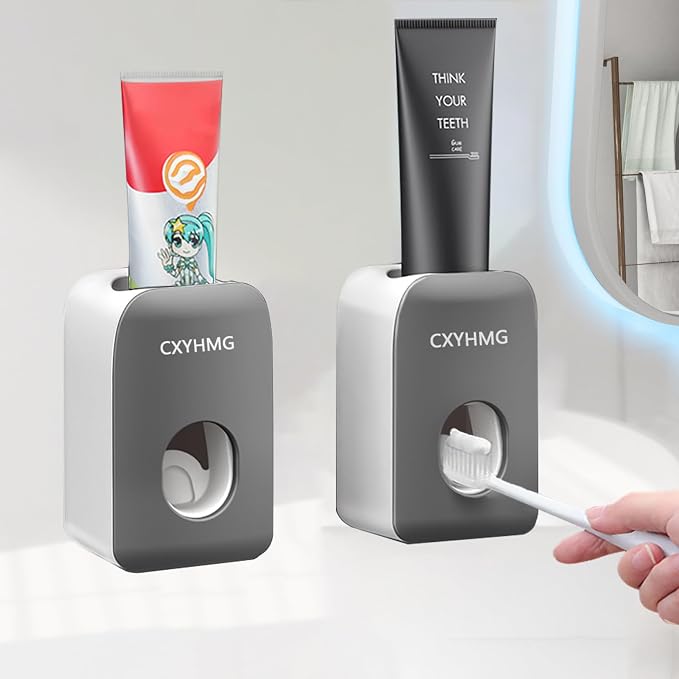 Automatic Toothpaste Dispenser for Kids, is Wall Mounted Bathroom Accessories by CXYHMG