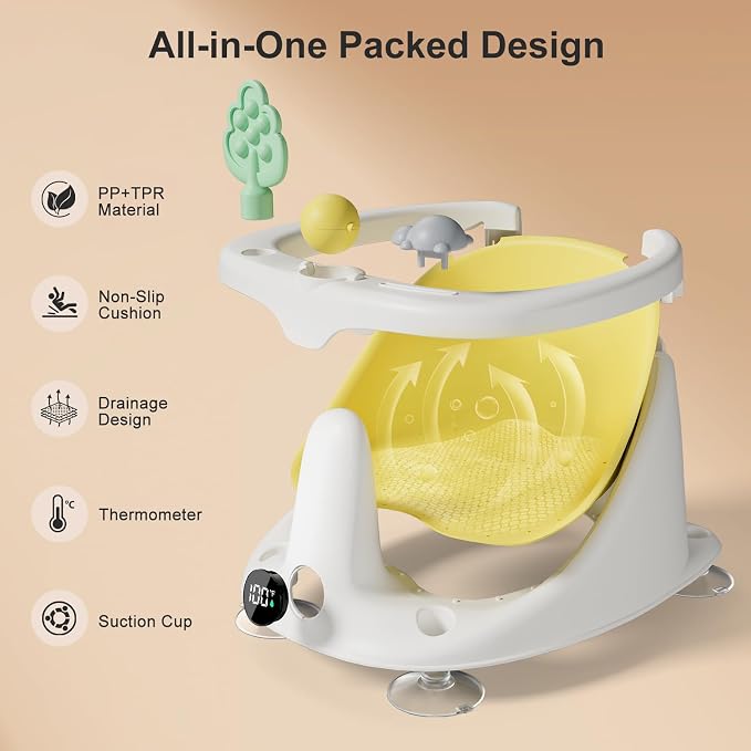 Baby Bath Seat for Babies 6 Months & Up - Image 6