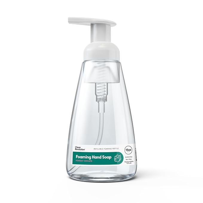 Clean Revolution Foaming Hand Soap | Gentle, Moisturizing | Ready To Use | Real by CleanRevolution