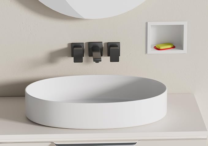 Recessed Wall Soap Holder，Foot Rest - Image 2