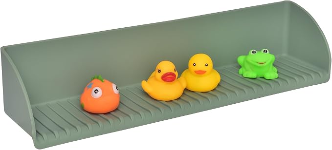 DNC Bathtub Splash Guard for Tub Kids, Silicone Bath Tub Ledge Side Toddler by LetsLiveBetter