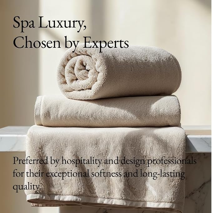 Italic Ultraplush 12-Piece Family Towel Set – Luxury Bath Towels, Hand Towels & - Image 7