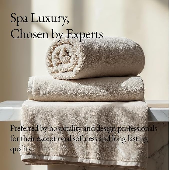 Italic Serene Ultraplush Cotton Towel Set, 2 Bath Towels + 2 Hand Towels - Image 5