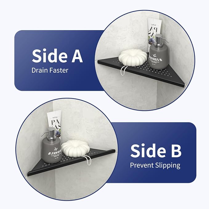 Corner Shower Shelf 2 Pack, 304 Stainless Steel Shelf - Image 4