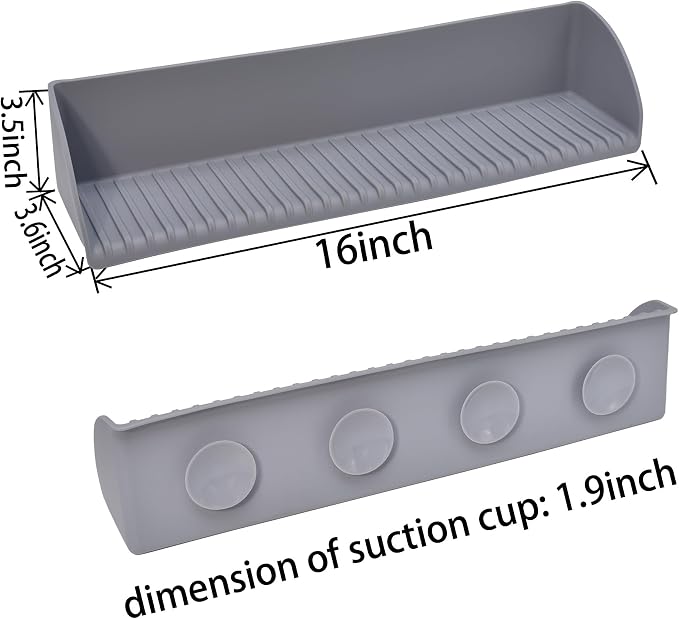 DNC 2 Pack Bathtub Splash Guard - Image 2