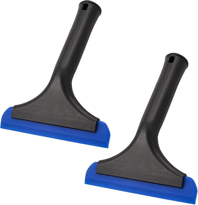 Gomake Small Silicone Squeegee Window Shower Squeegee Tool, Auto Water Blade by Gomake