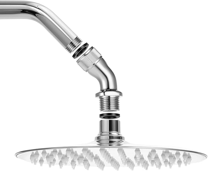 Shower Elbow Adapter for Shower Head, All Metal Handheld Showers Head Elbow - Image 3