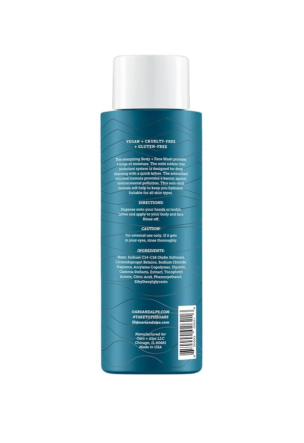 Oars + Alps Body Wash for Men, Mens Body Wash - Image 8