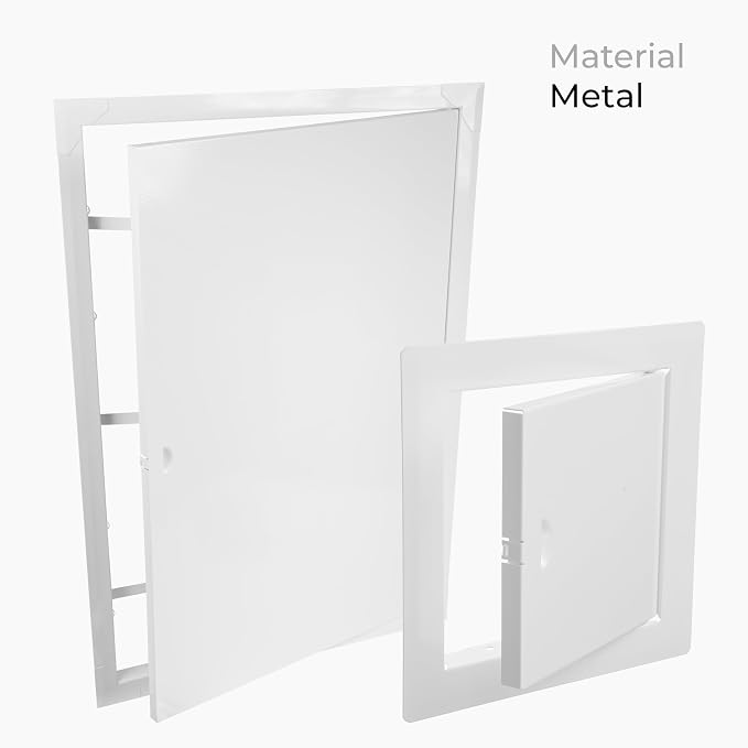 16x24 Inch White Access Panel – Metal Rectangular Wall & Ceiling Access Door - Image 3
