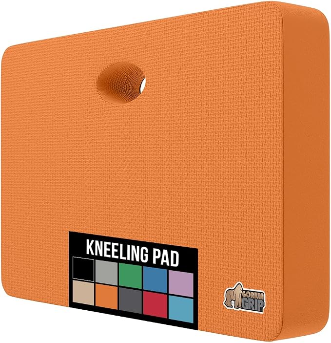 GORILLA GRIP Extra Thick Patent Pending Soft Foam Kneeling Pad, Supportive by GorillaGrip