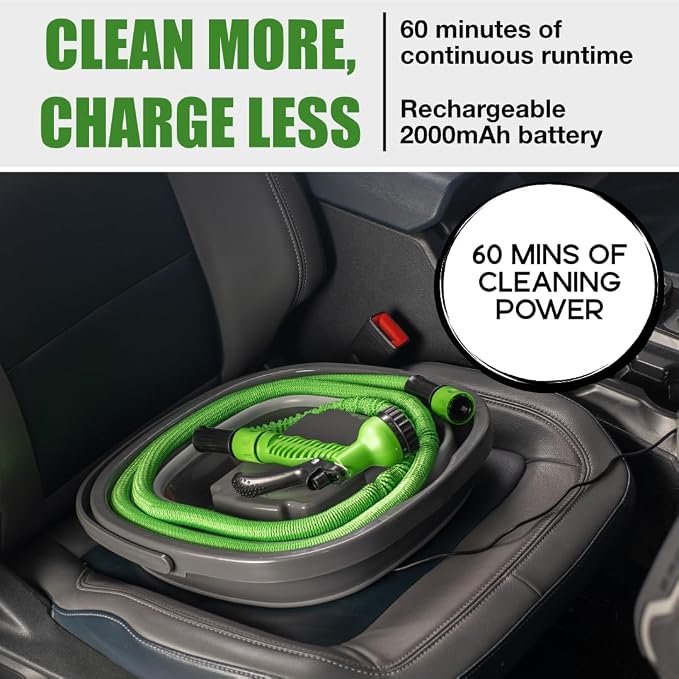 Rinse Kit & Portable Shower | Battery Powered - Image 6
