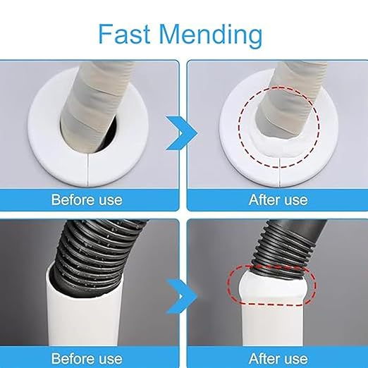 5-Pack White Seal Putty Waterproof Duct Seal Repair Sealing Clay, Quick Mending - Image 6