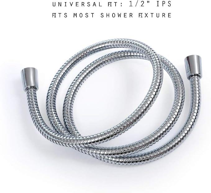 60-inch Shower Hose Replacement, 304 Stainless Steel Hand Held Shower Hose - Image 5