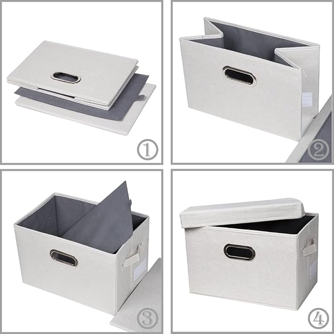 PRANDOM Large Collapsible Storage Bin - Image 5