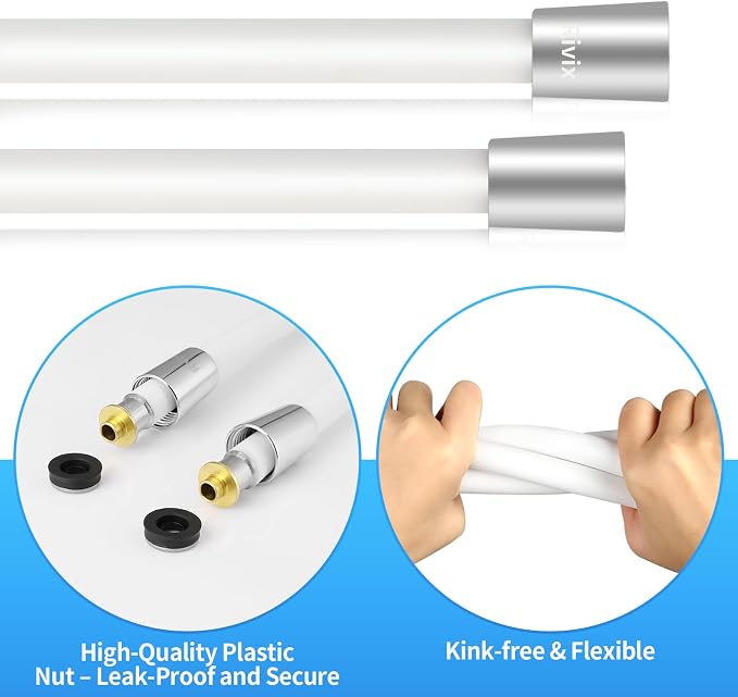 Extra Long Replacement Shower Hose Extension Handheld Shower Head Hose 118 - Image 3