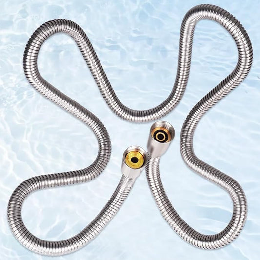 Shower Hose, Thickened Shower Head Hose Replacement, Kink-Free 304 Stainless by BriskSpring