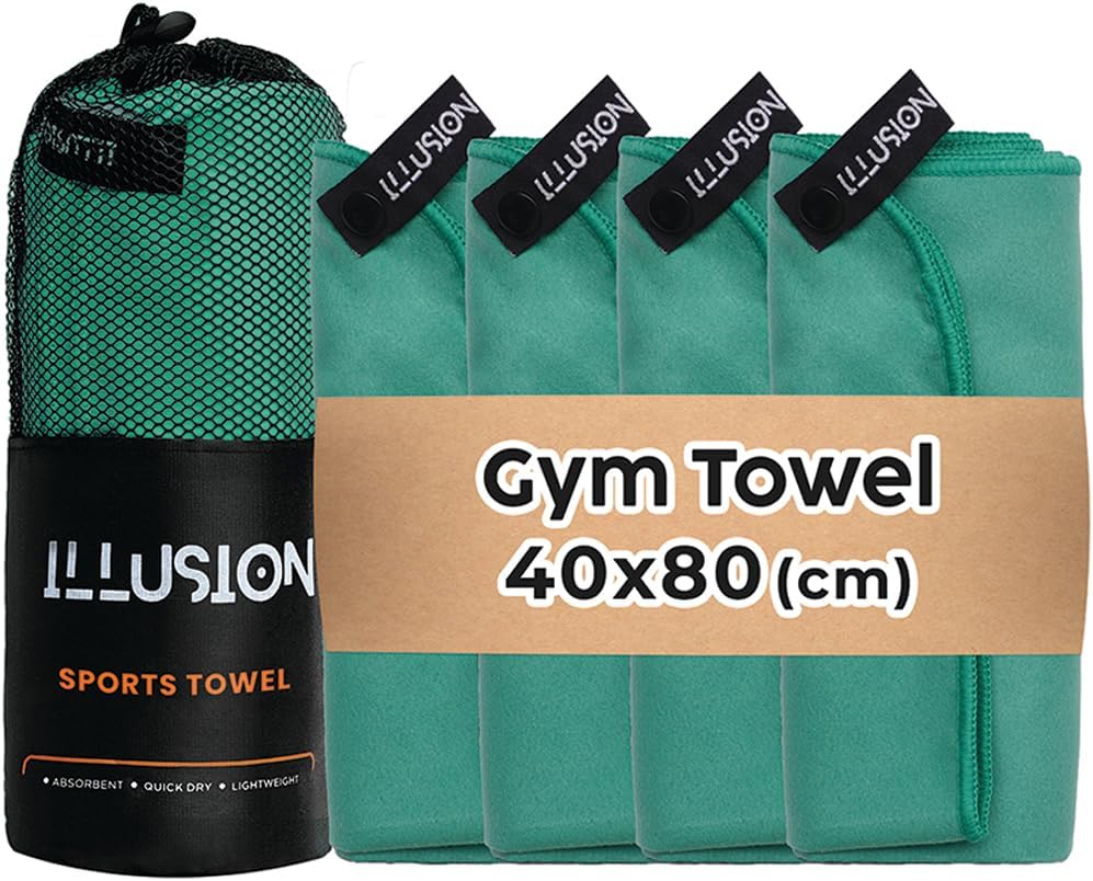 illusion Small Microfiber Gym Towels by Unknown