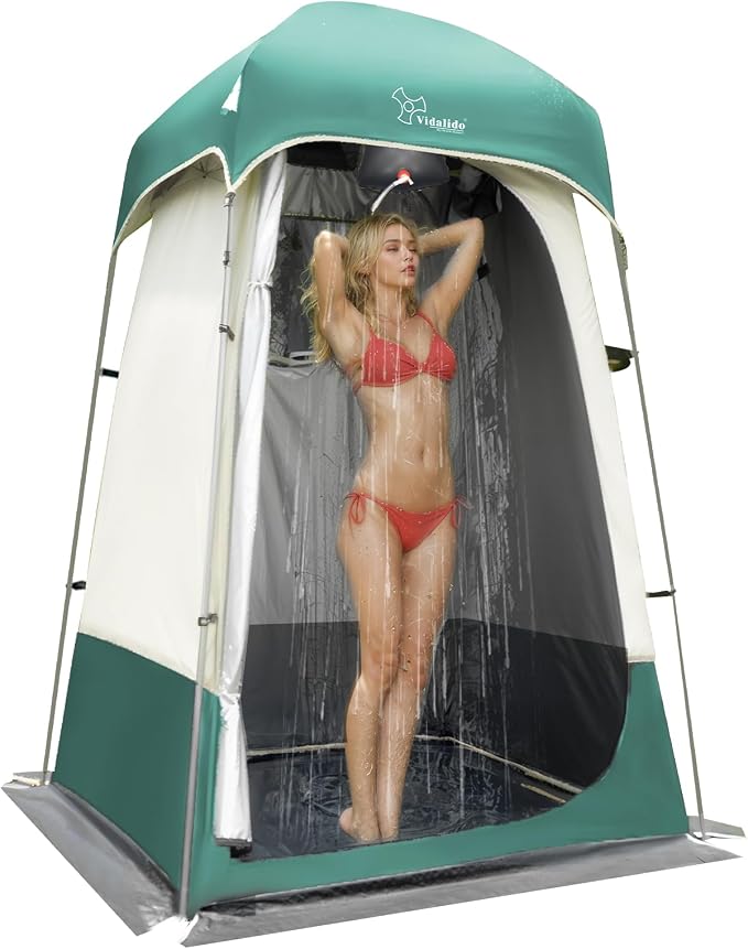 Outdoor Shower Tent Changing Room Privacy Portable Camping Shelters by Vidalido