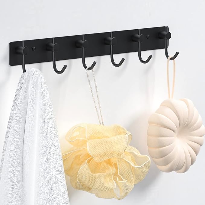 VAEHOLD Wall Hooks for Hanging, Towel Hanger, Hat Hooks, Robes Hook in Bathroom - Image 4