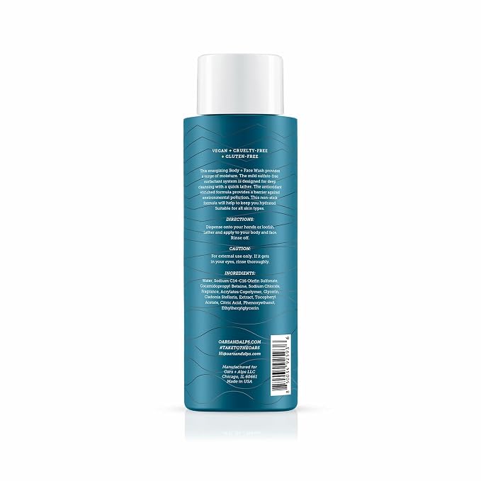 Oars + Alps Body Wash for Men, Mens Body Wash - Image 2