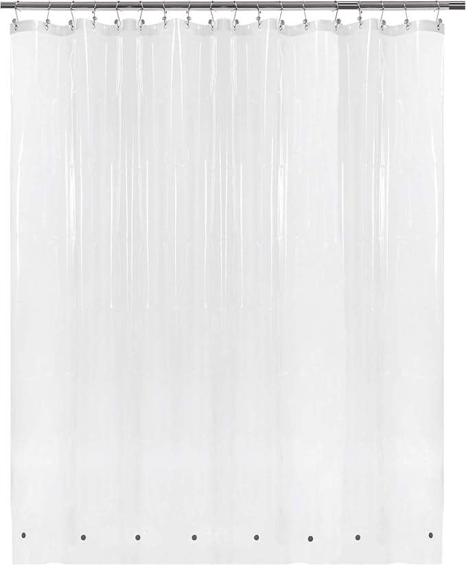 Barossa Design Extra Wide Shower Curtain Liner 108" x 72" by BarossaDesign