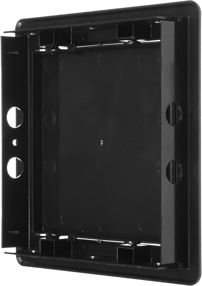 6" x 6" Black Plastic Access Panel. Service Shaft Door Panel. Plumbing - Image 5