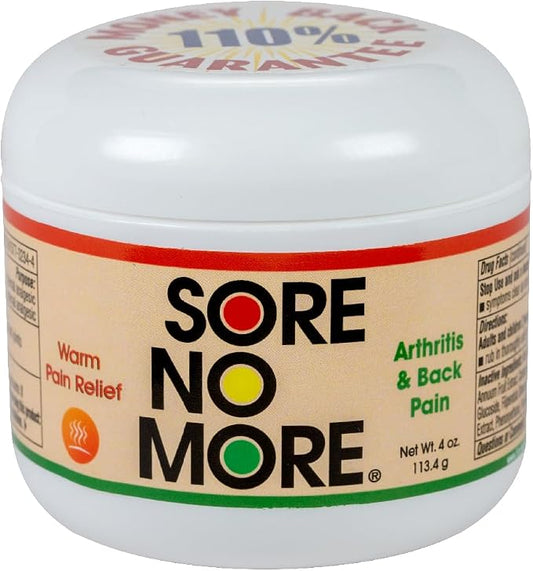 Sore No More Warm Arthritis Pain Relief Cream – Targeted Reliever by Sore+No+More