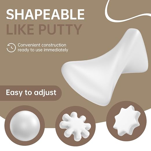 10 Pack White Seal Putty, Waterproof Duct Sealant Clay, Moldable Repair Sealing - Image 5