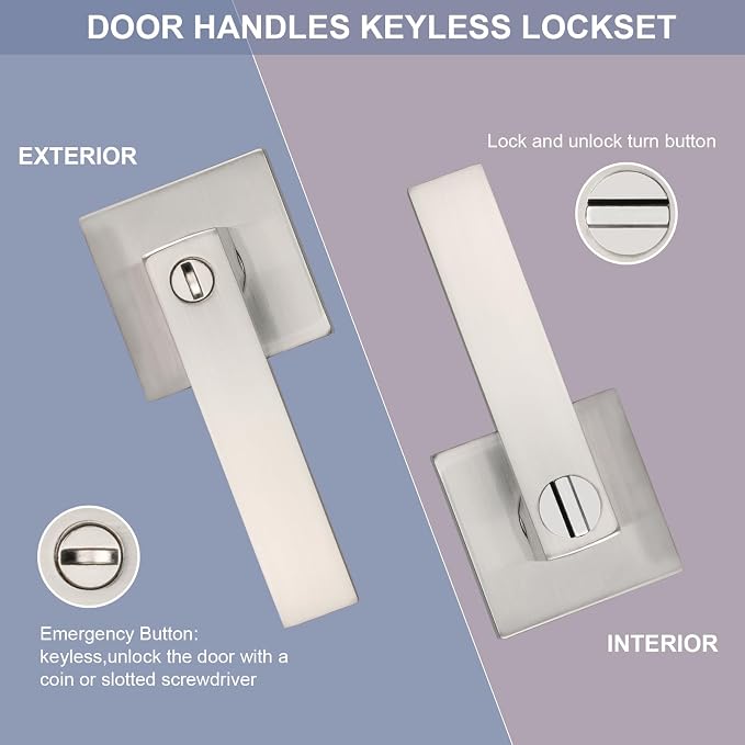 Door Lever, Heavy Duty Interior Door Handles - Image 5