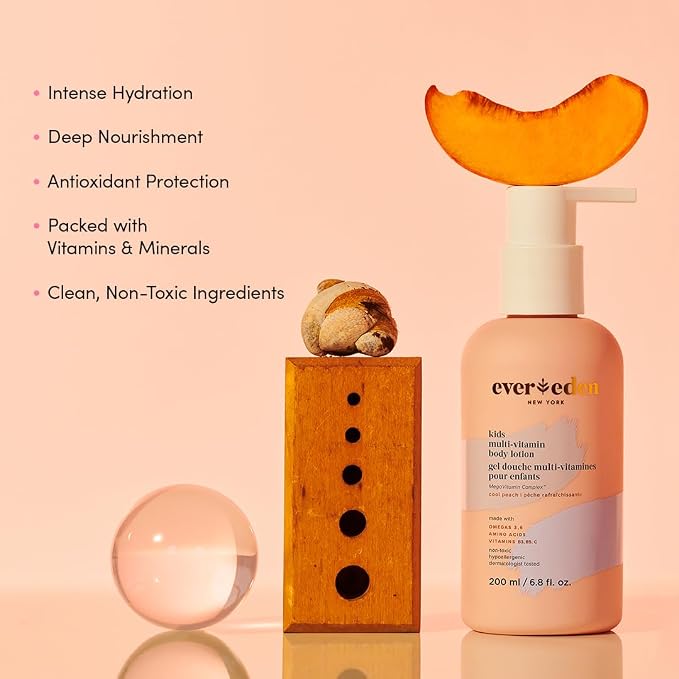 Evereden Kids Multi-Vitamin Body Lotion: Gentle & Non-Toxic Moisturizing Lotion - Image 2