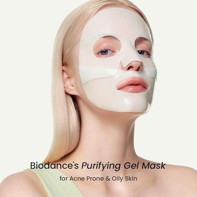 BIODANCE Refreshing Sea kelp Real Deep Mask, Overnight Hydrogel Mask, Oil & - Image 3