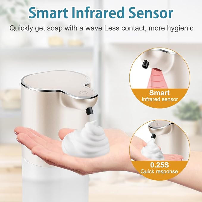 Soap Dispenser, Automatic Foaming Soap Dispenser - Image 2