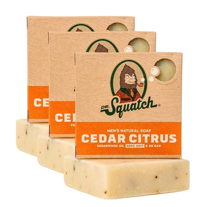 Dr. Squatch Natural Bar Soap for Men by DrSquatch