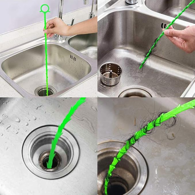 5 in 1 Compatible for Drain Snake Hair Drain - Image 6